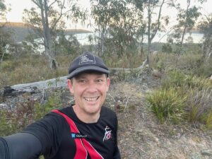 Canberra Sprint Coach, Steve Dodt, trail runner